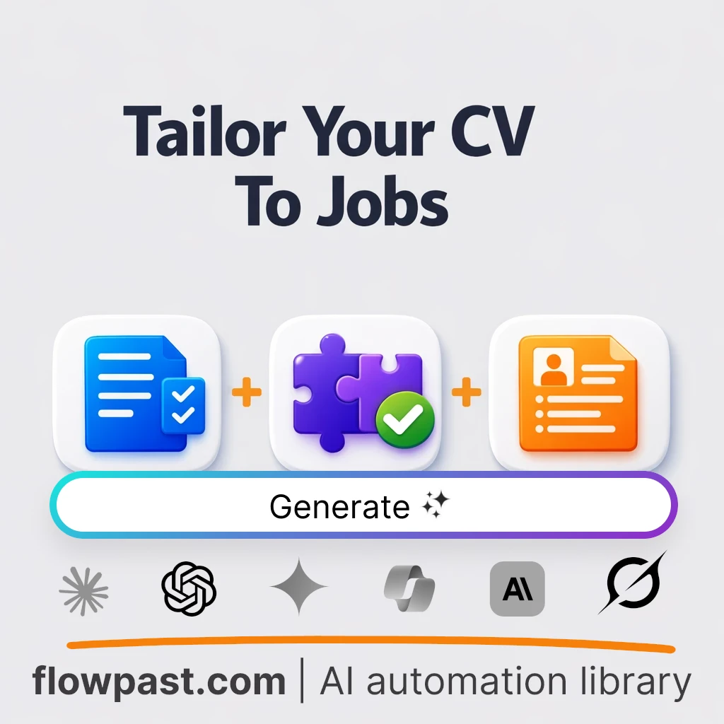 Create a Job-Targeted CV with this AI Prompt - AI prompt template