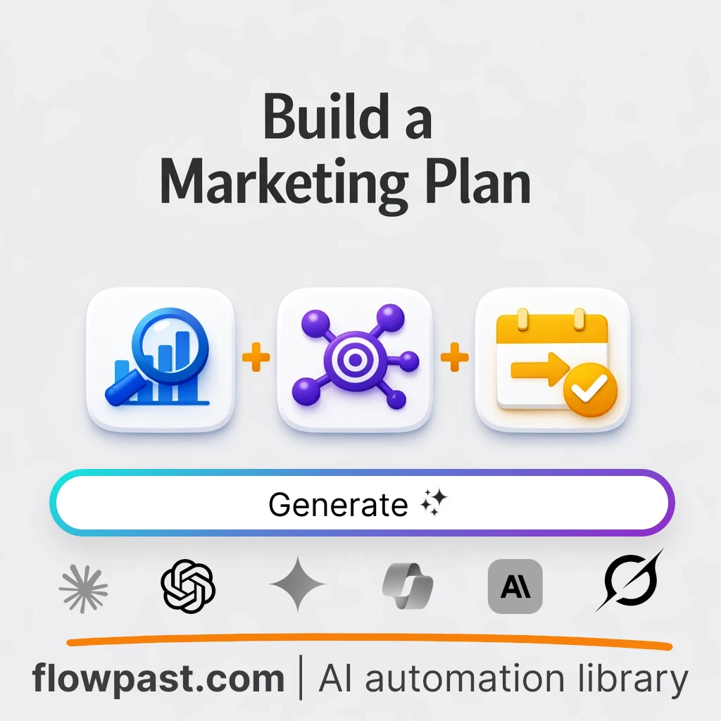 Build a Marketing Management Plan with this AI Prompt - AI prompt template