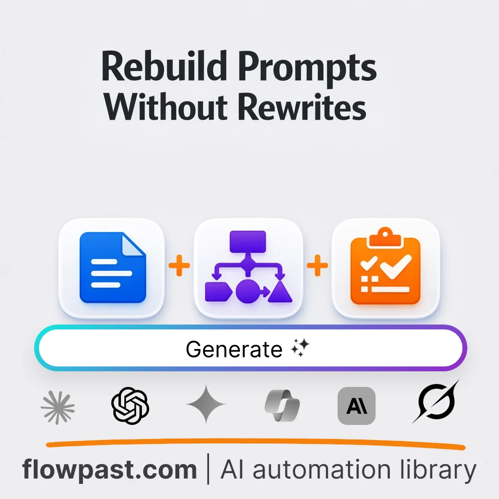 AI Prompt to Rewrite Prompts Without Leaving Fingerprints - AI prompt template