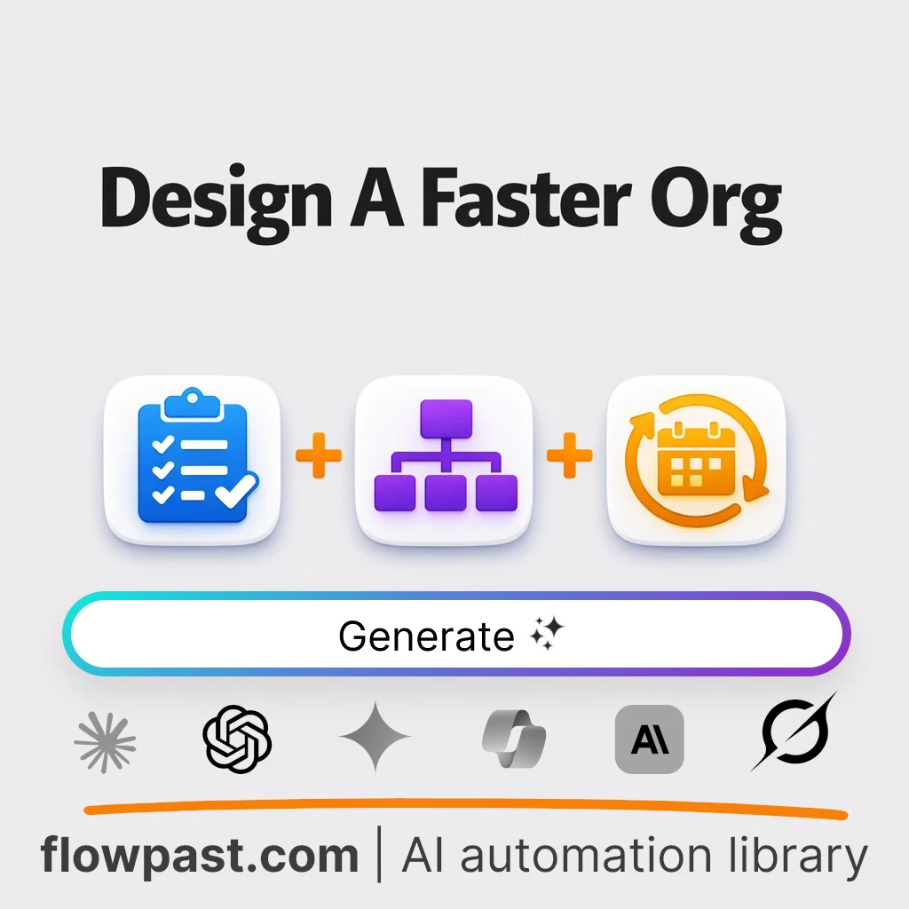 Build an Operating Model Blueprint AI Prompt - AI prompt template