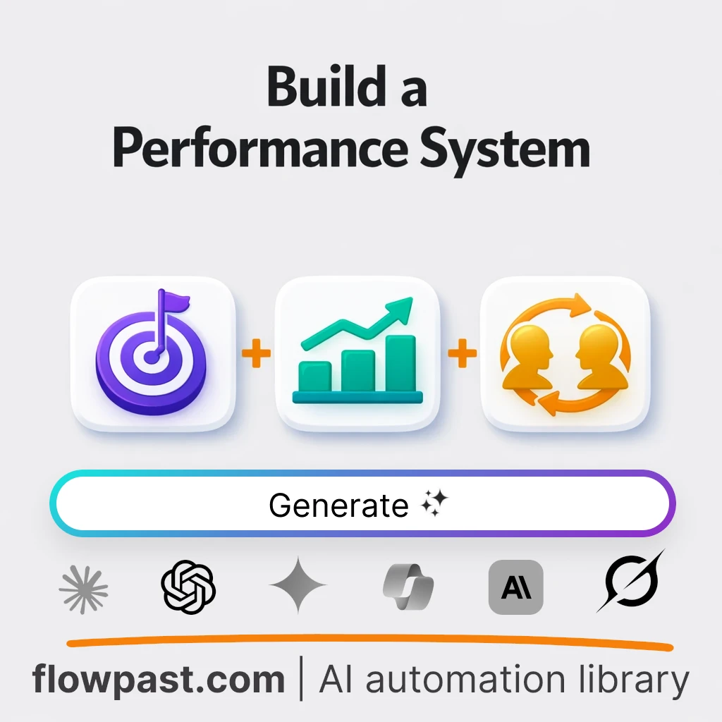 Build a Performance Management Framework AI Prompt - AI prompt template