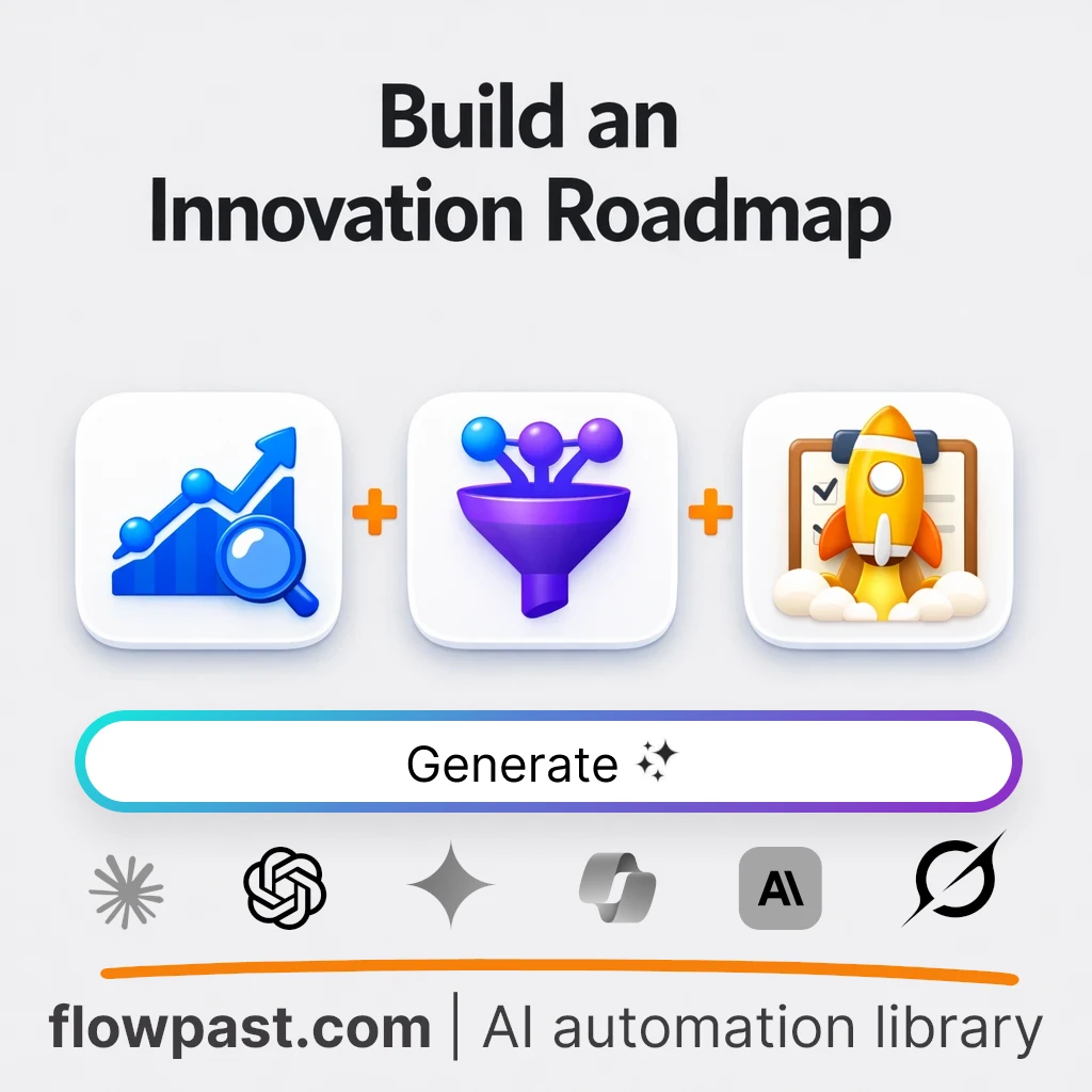 Build an Innovation Roadmap with this AI Prompt - AI prompt template