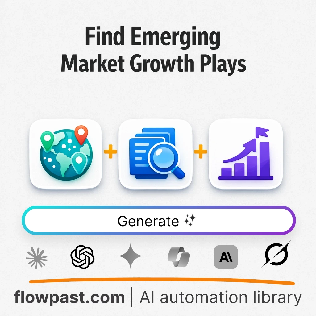 Create Emerging Market Expansion Brief AI Prompt - AI prompt template