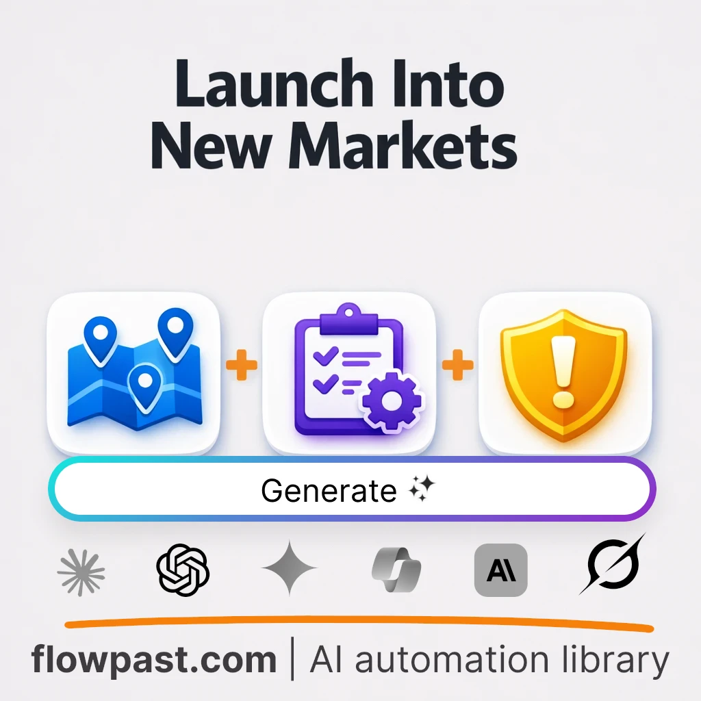 Create a Market Entry Brief with this AI Prompt - AI prompt template