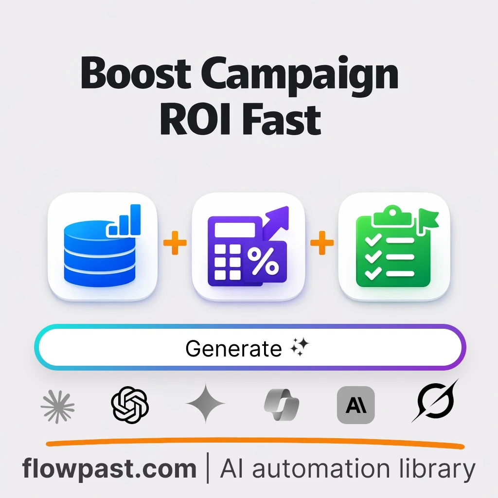 Campaign ROI Performance Review AI Prompt - AI prompt template