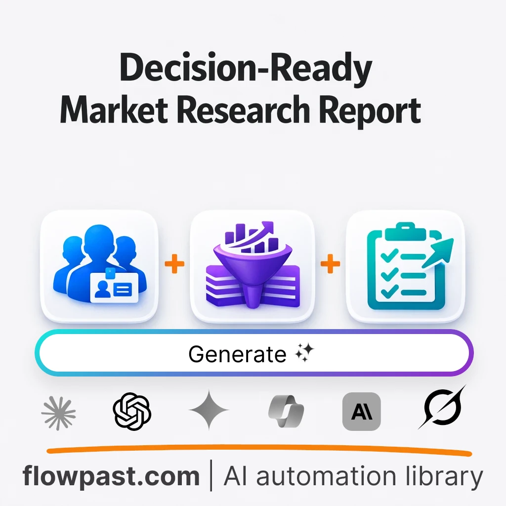 Create a Cited Market Research Report with this AI Prompt - AI prompt template