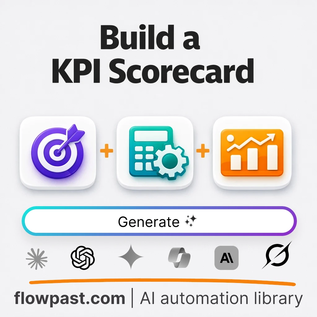 Build a KPI Framework with this AI Prompt - AI prompt template