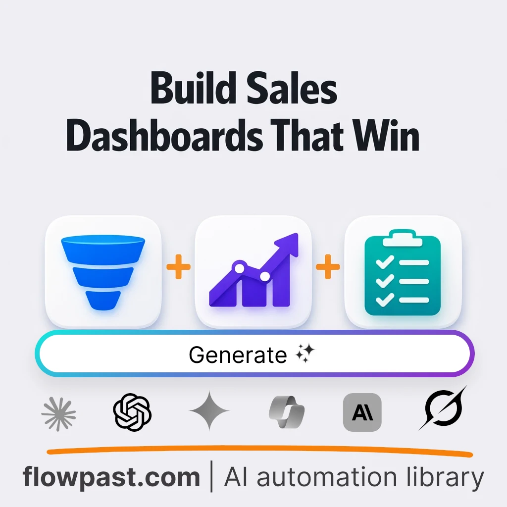 Build Sales Performance Dashboards with this AI Prompt - AI prompt template