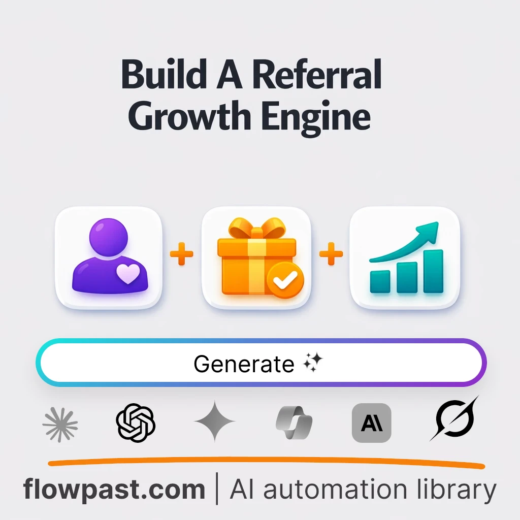 Build a Referral Program Launch Plan with this AI Prompt - AI prompt template