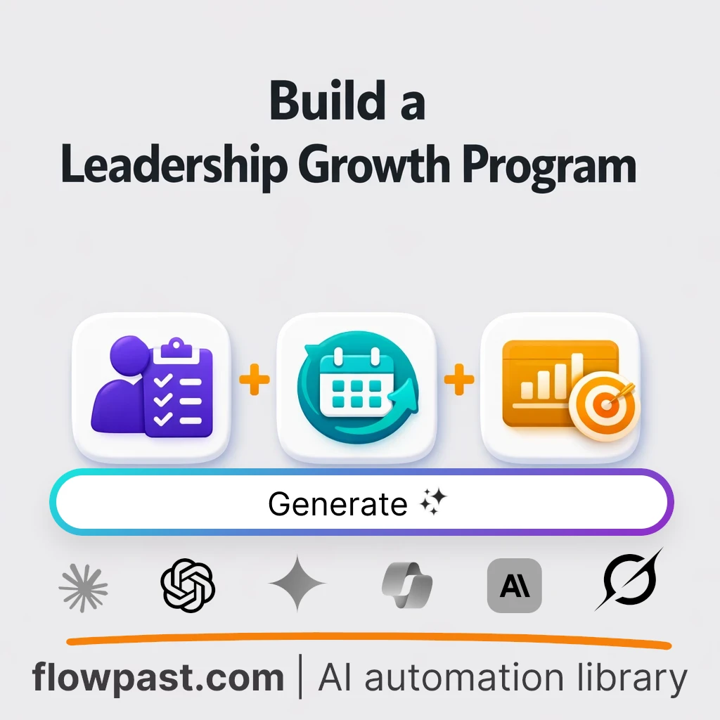 Build a Leadership Growth Blueprint with this AI Prompt - AI prompt template