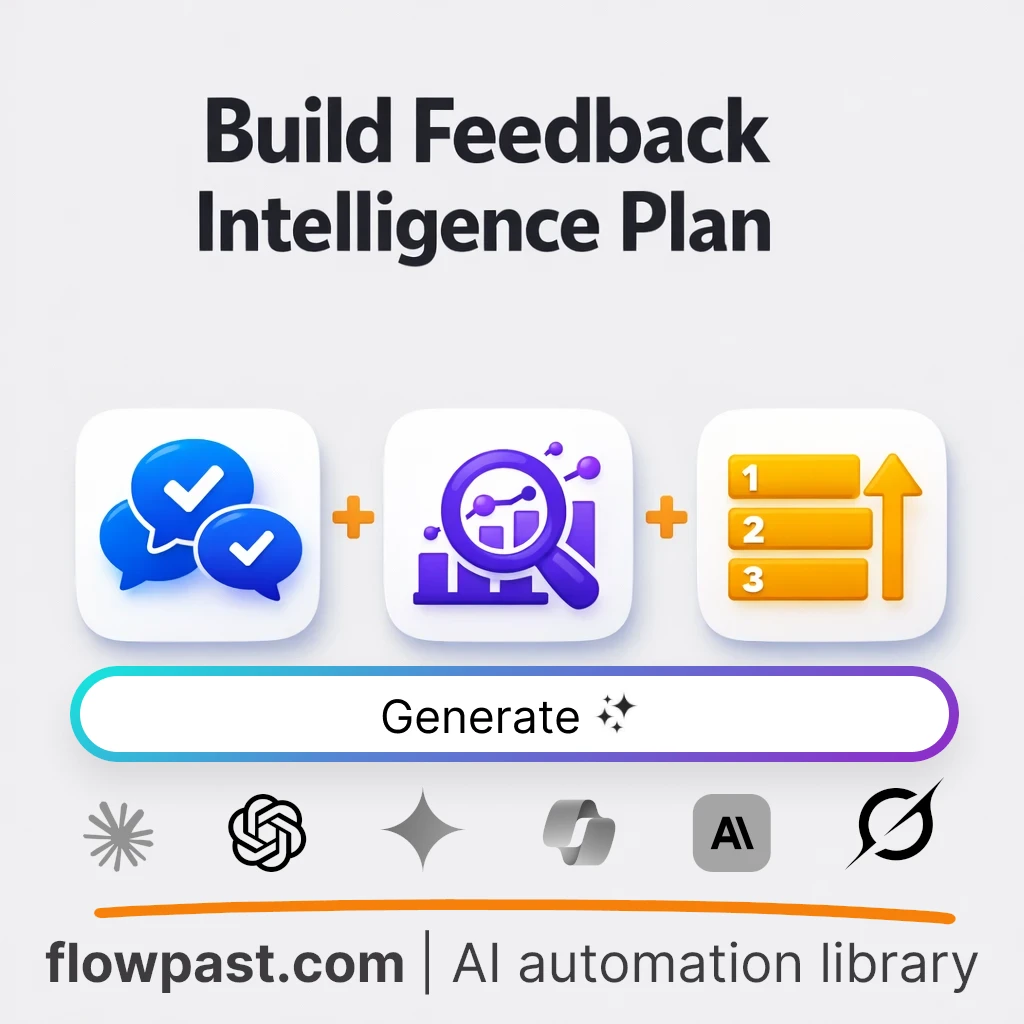 Build a Customer Feedback Program with this AI Prompt - AI prompt template