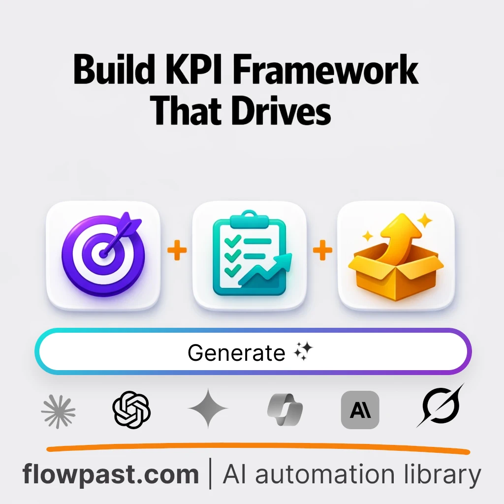 Build a Goal-Aligned KPI System with this AI Prompt - AI prompt template