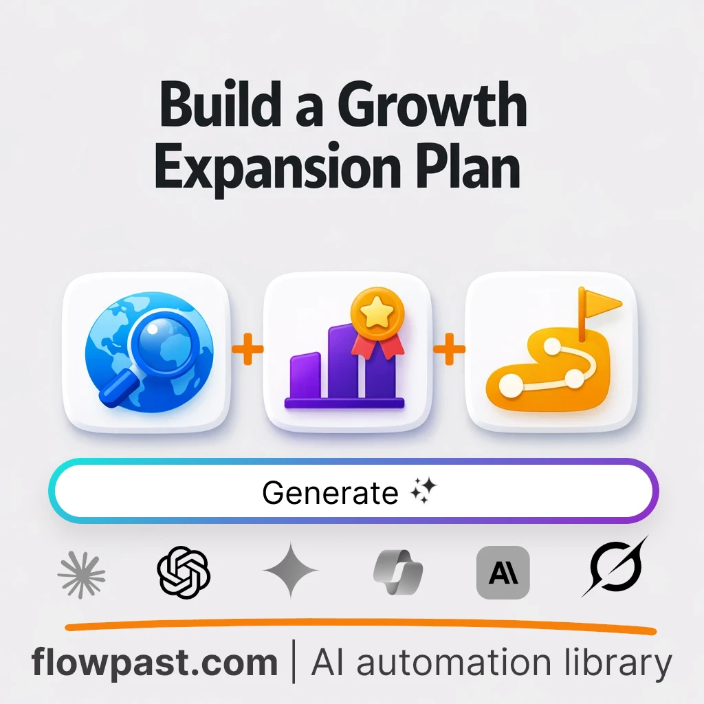 Build a Market Expansion Blueprint with this AI Prompt - AI prompt template