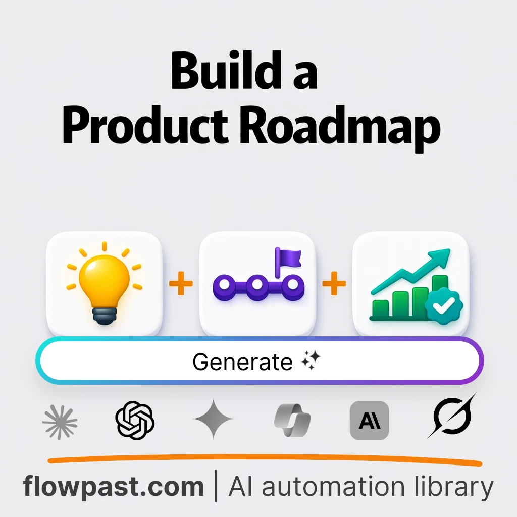 Build a Product Delivery Roadmap with this AI Prompt - AI prompt template