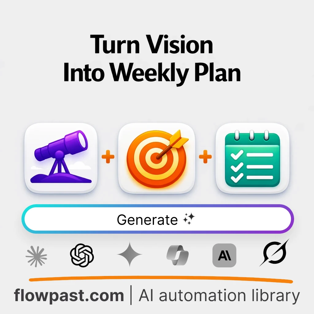 Build a Quarterly Focus Plan with this AI Prompt - AI prompt template