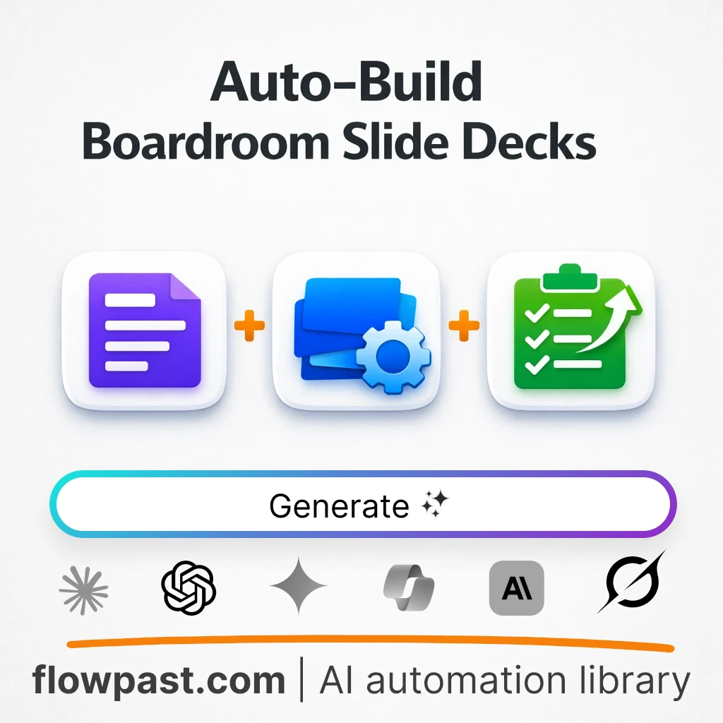 Create a 6-Slide PowerPoint VBA Deck AI Prompt - AI prompt template