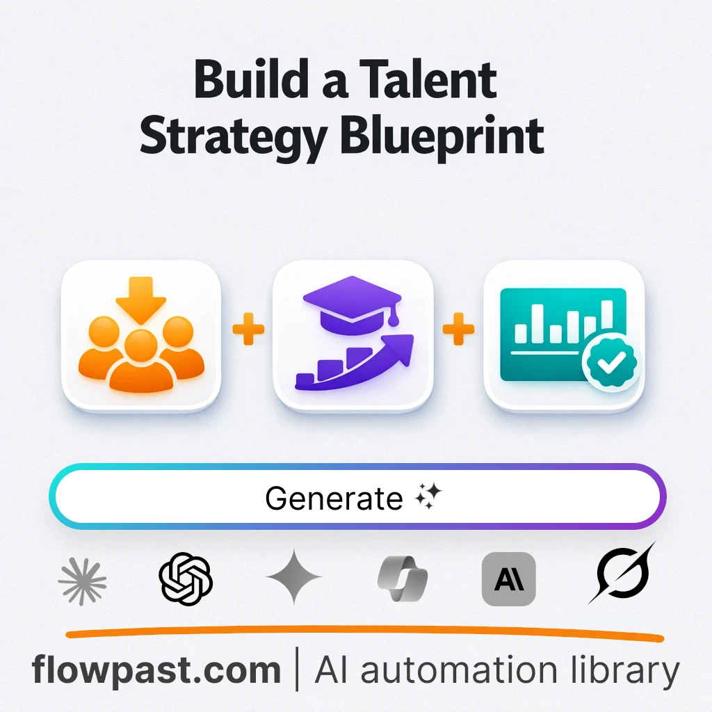 Build a Talent Management Blueprint with this AI Prompt - AI prompt template