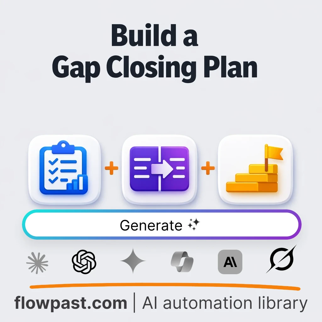 Build a Business Gap Assessment Plan AI Prompt - AI prompt template