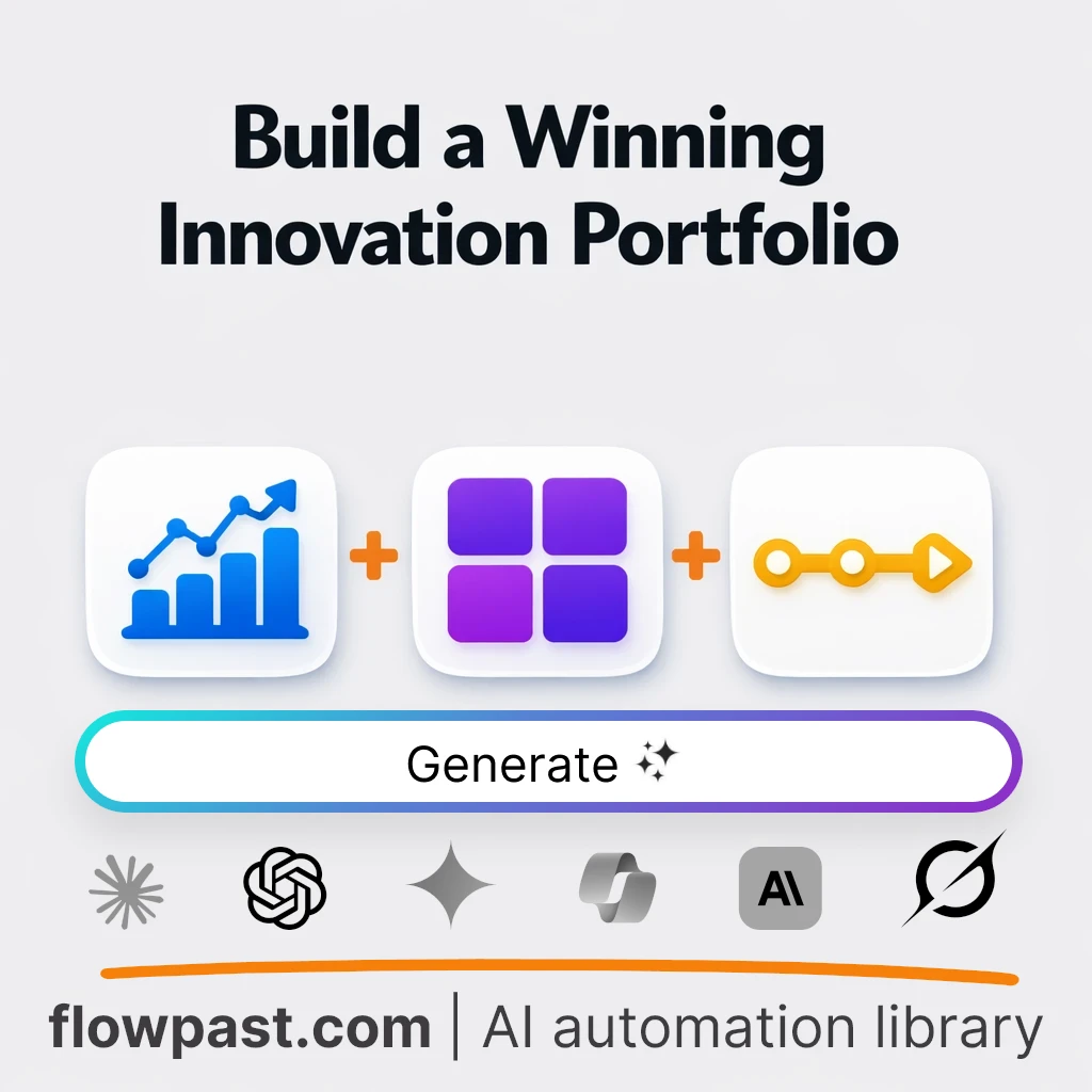 Build an Innovation Portfolio AI Prompt - AI prompt template