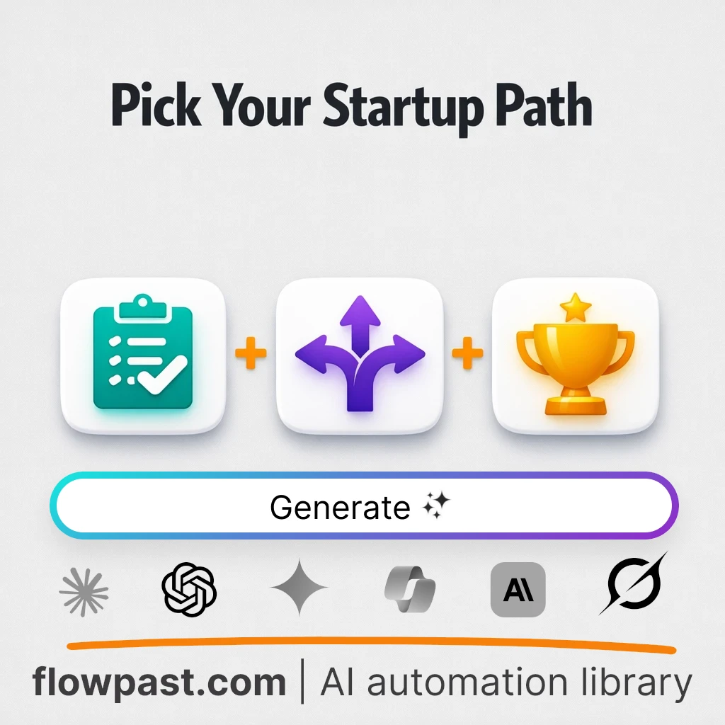 Decide Your Startup Path with this AI Prompt - AI prompt template