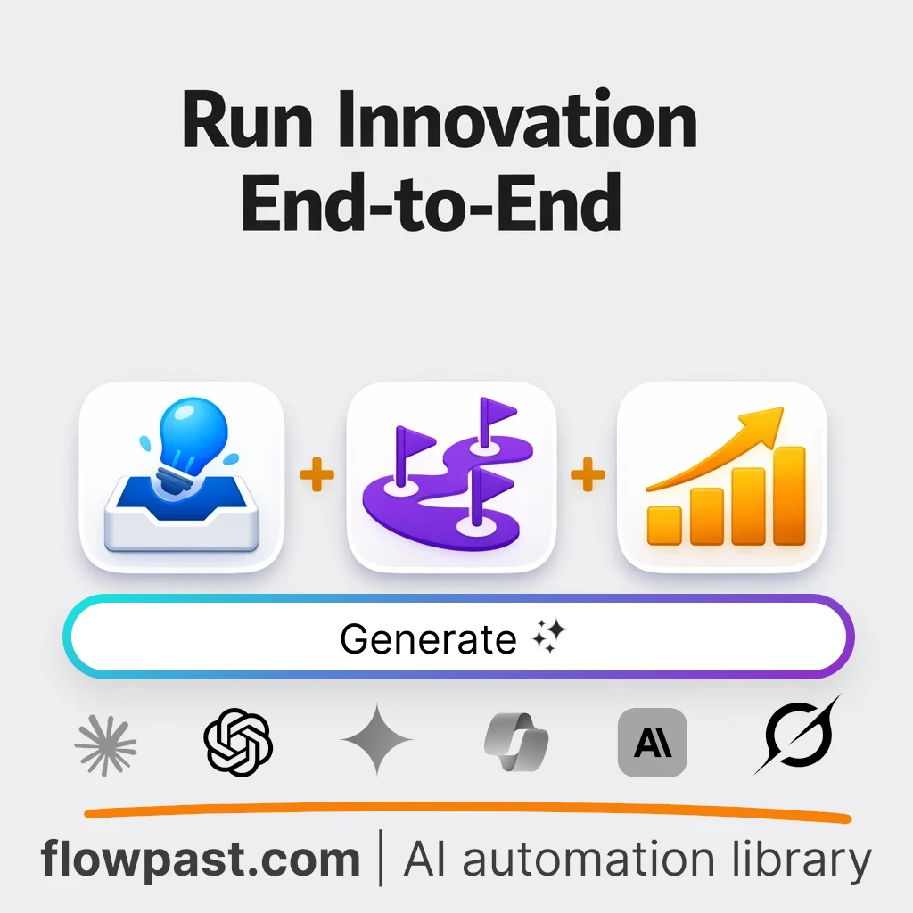 Build an Innovation Portfolio System with this AI Prompt - AI prompt template