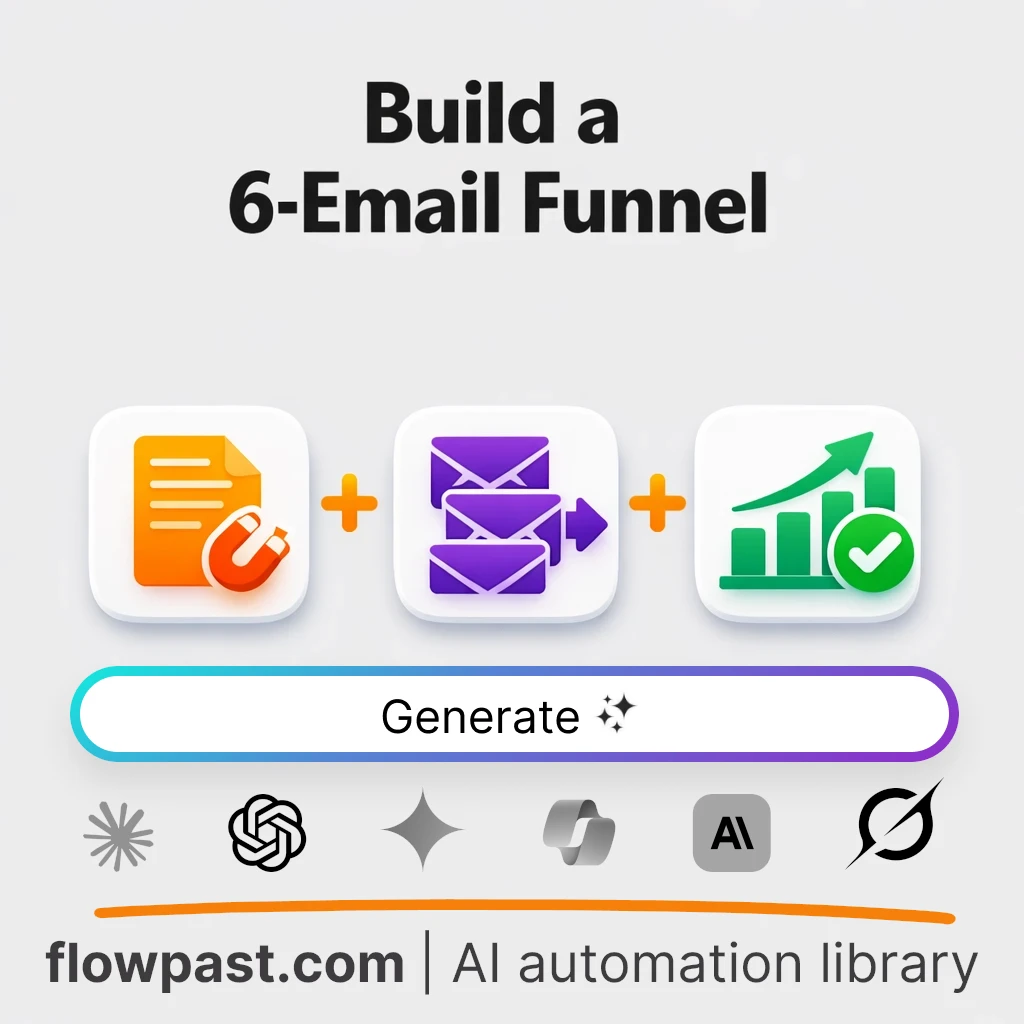 Build a Full Funnel Email Campaign with this AI Prompt - AI prompt template