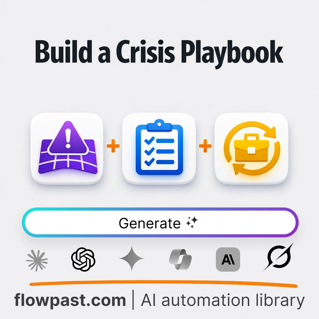 Build a Business Crisis Management Plan AI Prompt - AI prompt template