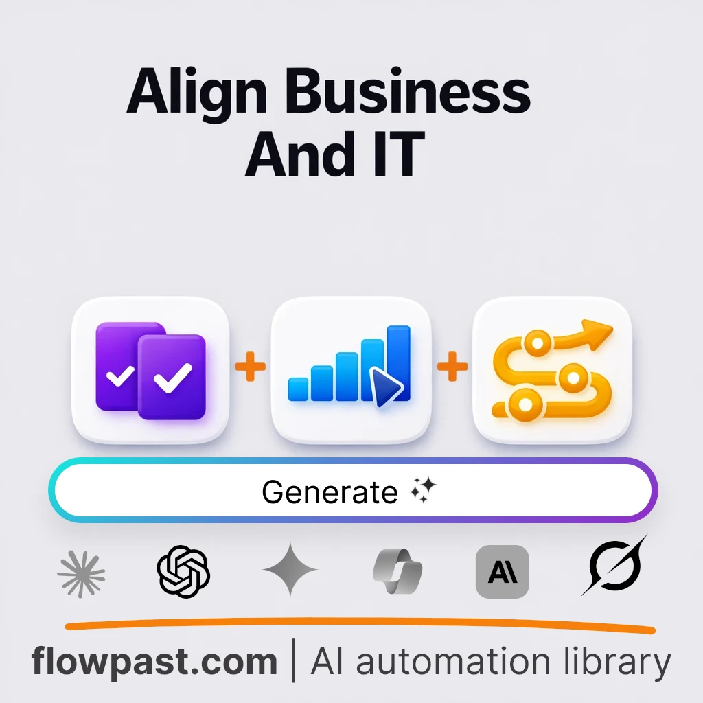 Build a Business-IT Alignment Assessment with this AI Prompt - AI prompt template