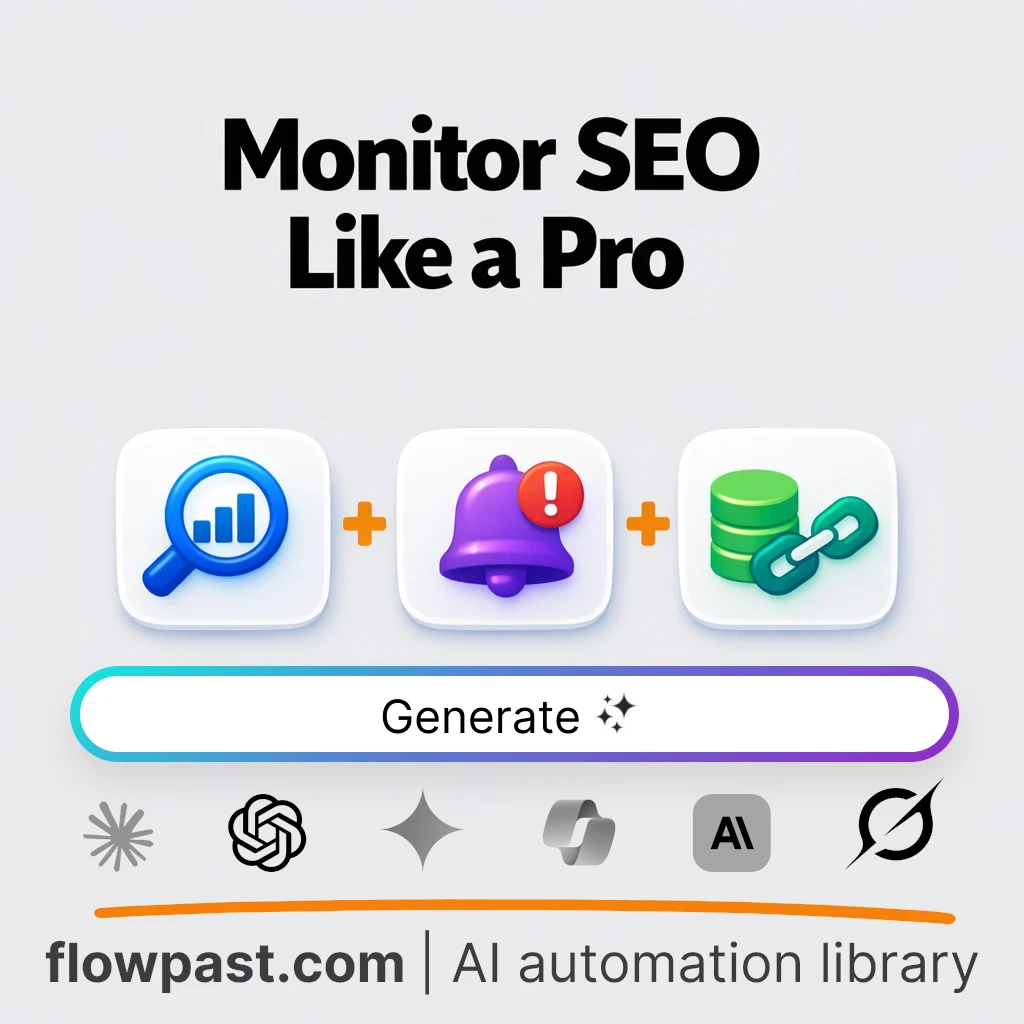Build an SEO Monitoring System AI Prompt - AI prompt template