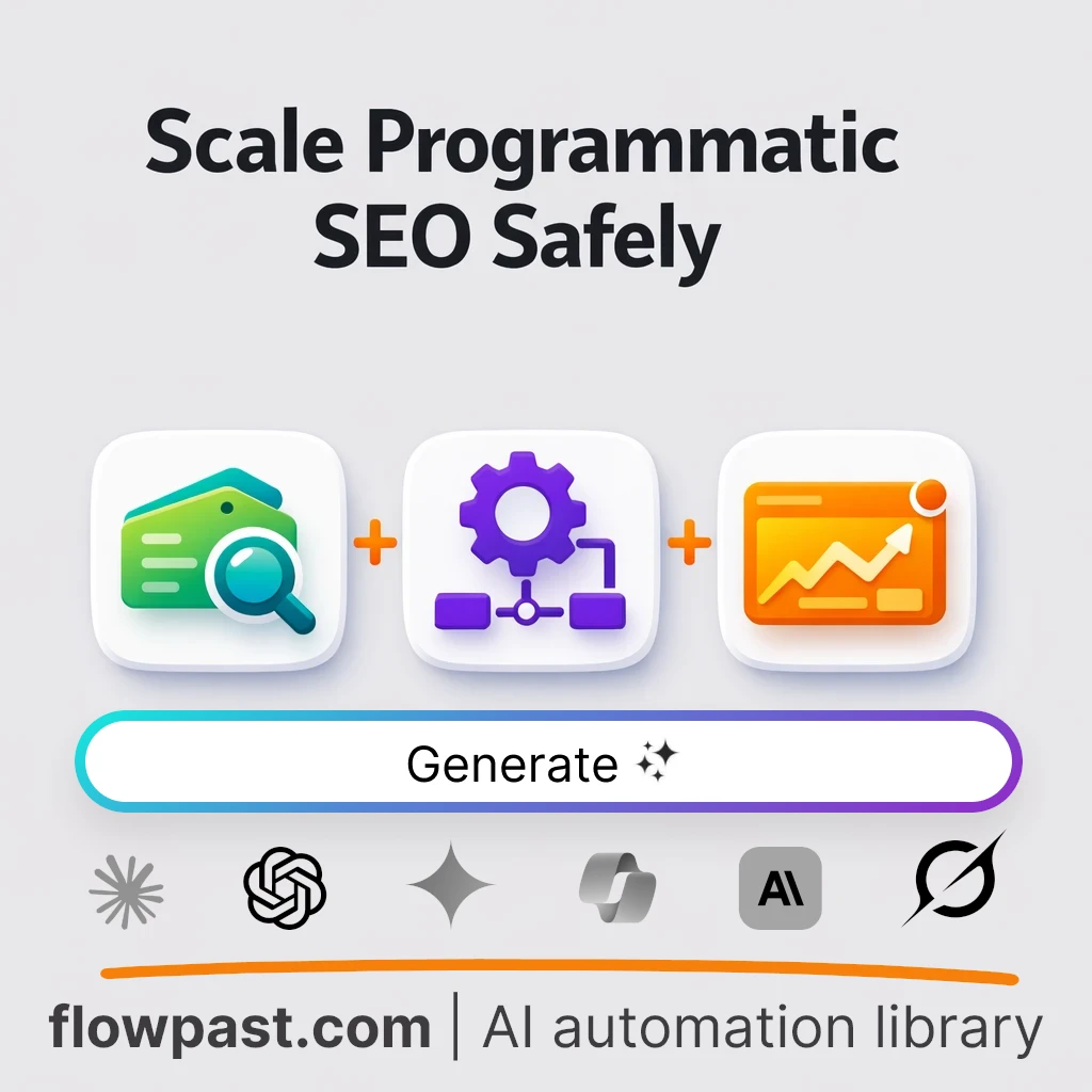 Build a Programmatic SEO Content Factory with this AI Prompt - AI prompt template