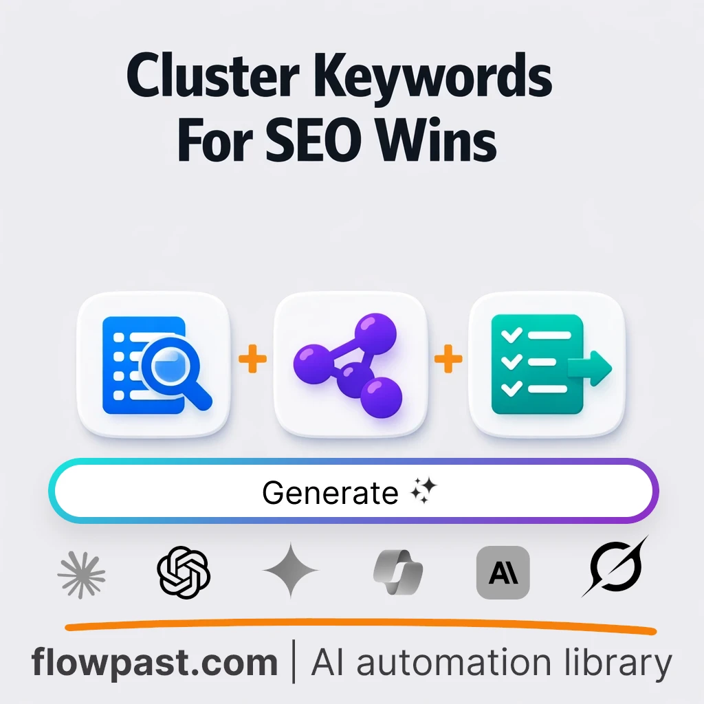 Build a Keyword Research Cluster Plan with this AI Prompt - AI prompt template