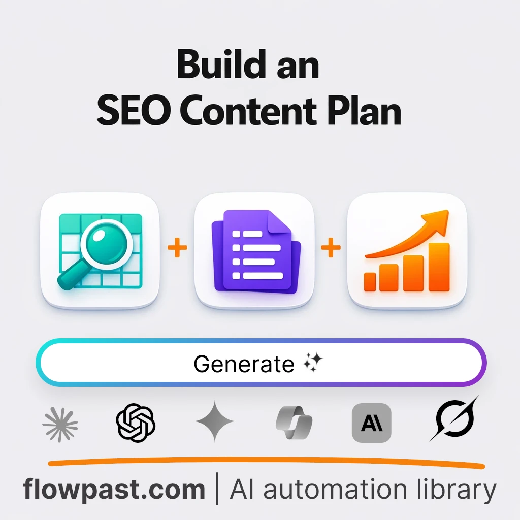 Build an SEO Content Plan with this AI Prompt - AI prompt template