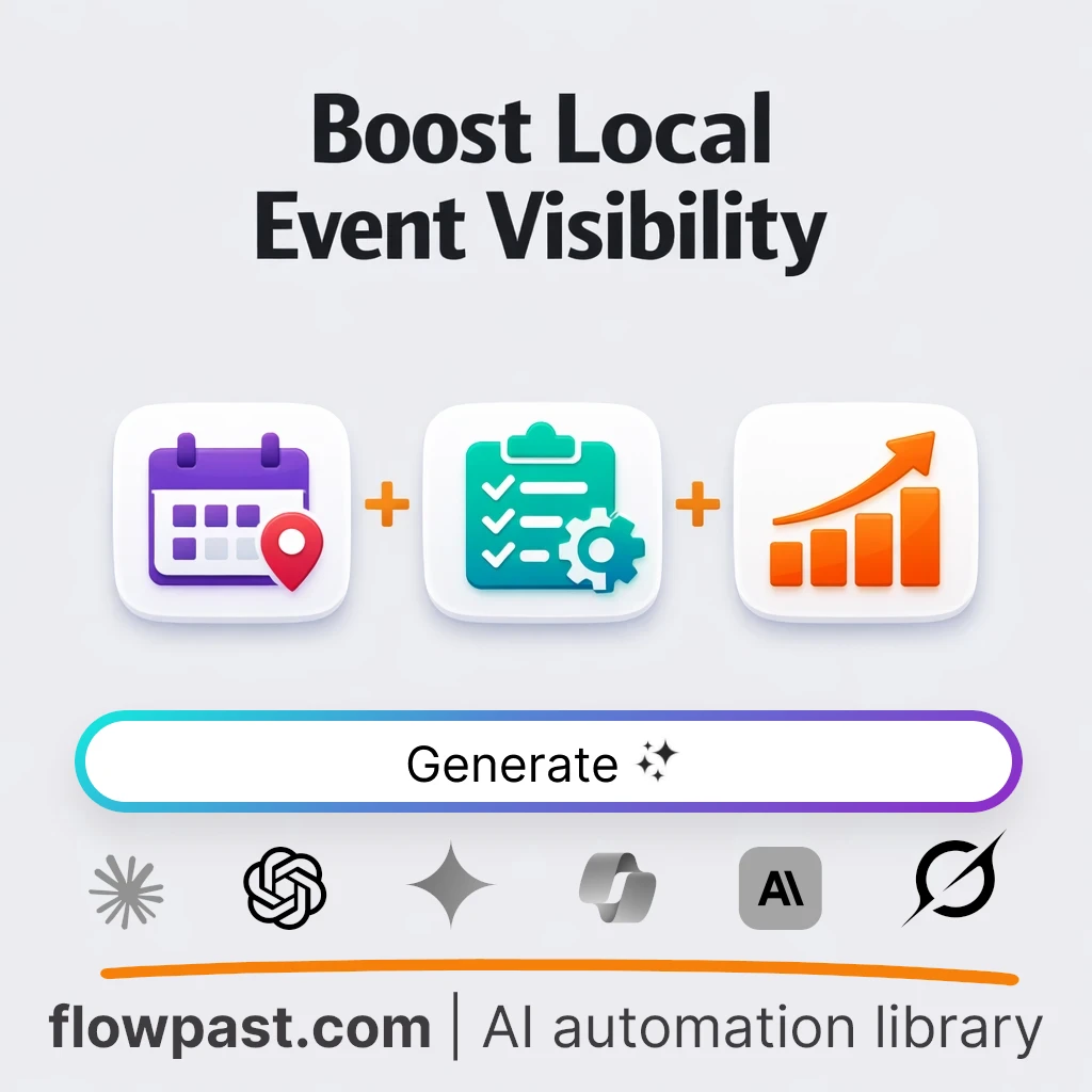 Boost Local Event Rankings Plan AI Prompt - AI prompt template