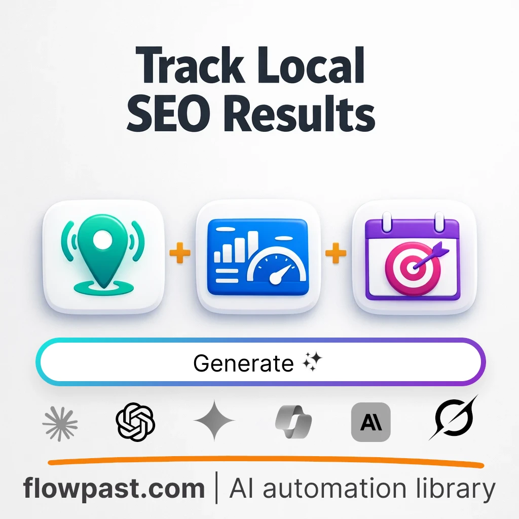 Local SEO KPI Targets and Tracking System AI Prompt - AI prompt template