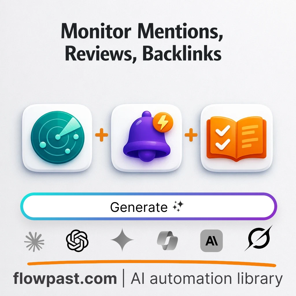 Build a Reputation Monitoring System with this AI Prompt - AI prompt template