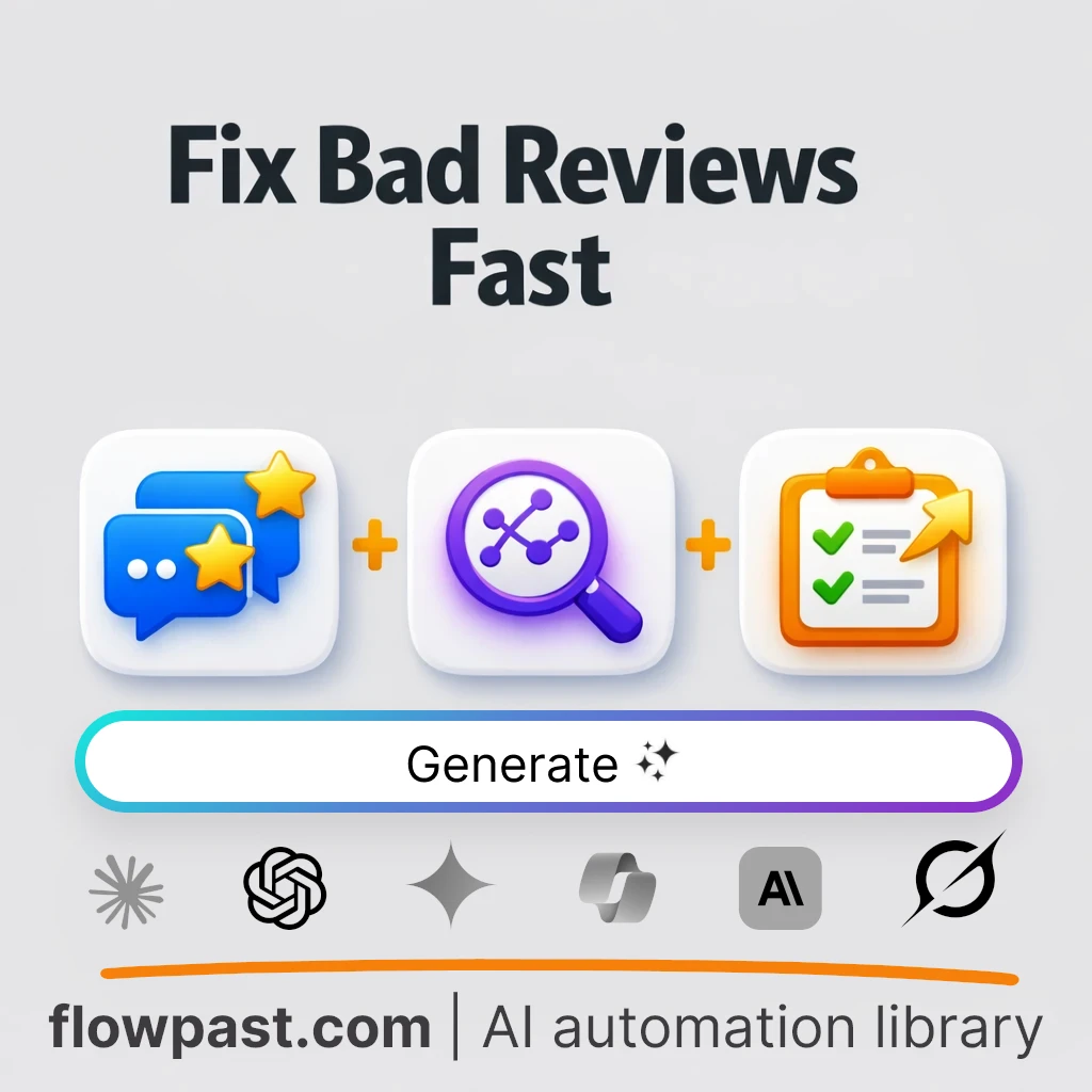 Review Sentiment Action Plan AI Prompt - AI prompt template