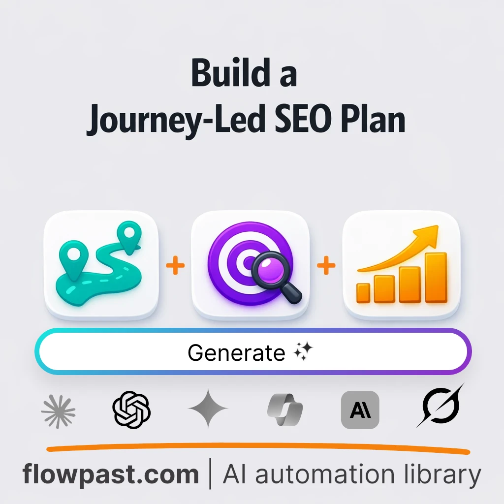Build a Journey-Based SEO Roadmap with this AI Prompt - AI prompt template
