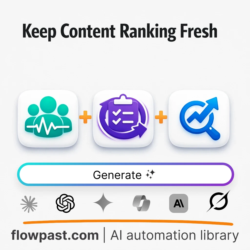 Build a Continuous SEO Optimization System AI Prompt - AI prompt template