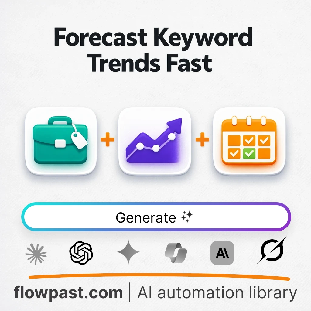 Create a Keyword Trend Briefing with this AI Prompt - AI prompt template