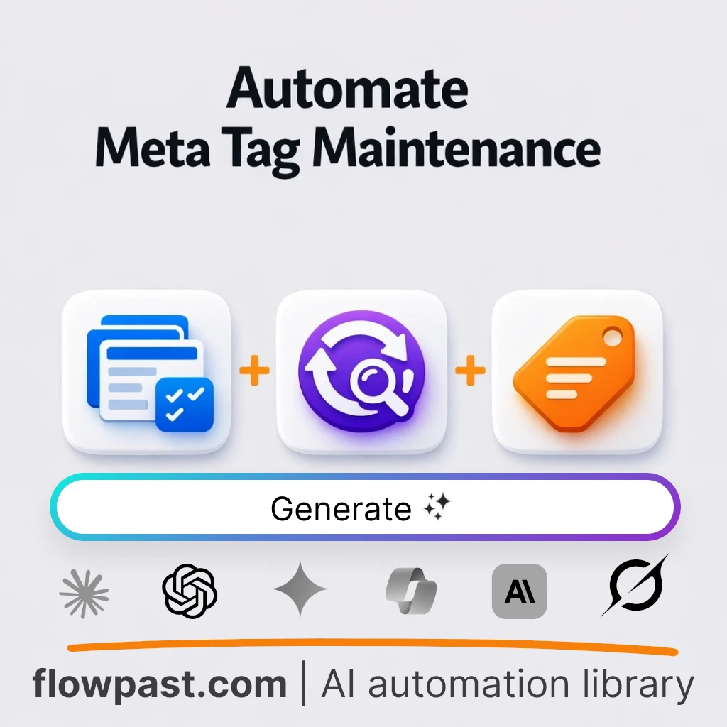 Build a Meta Title Audit Calendar AI Prompt - AI prompt template