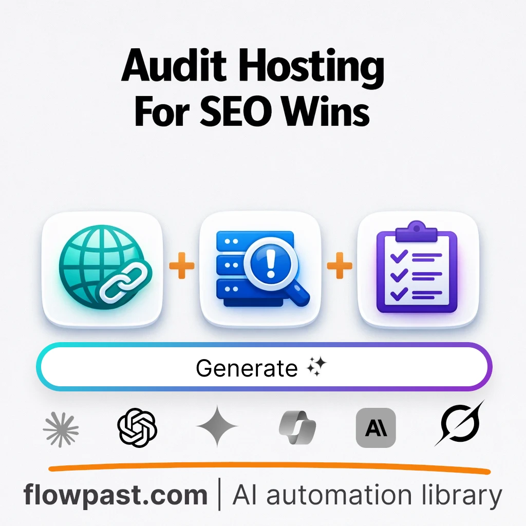 Create a Hosting SEO Impact Study AI Prompt - AI prompt template