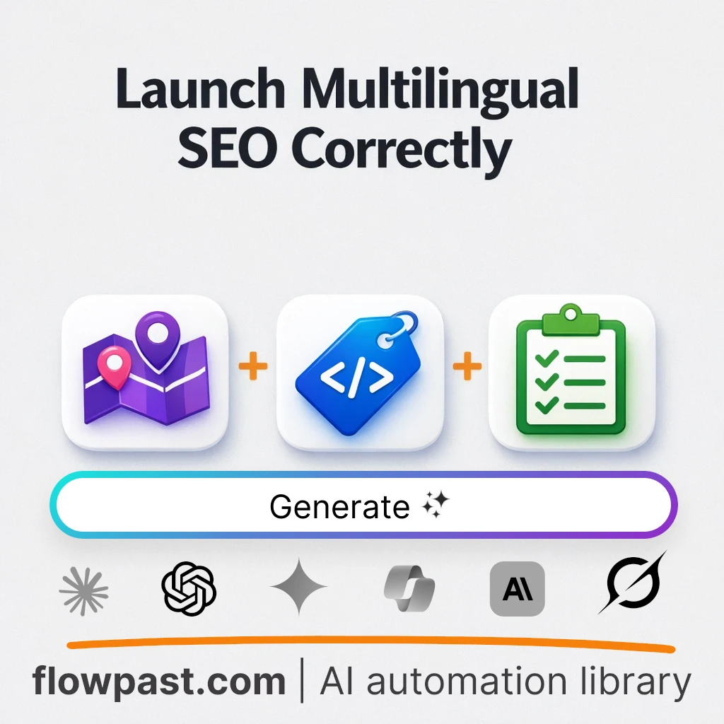 Build a Multilingual hreflang Playbook with this AI Prompt - AI prompt template