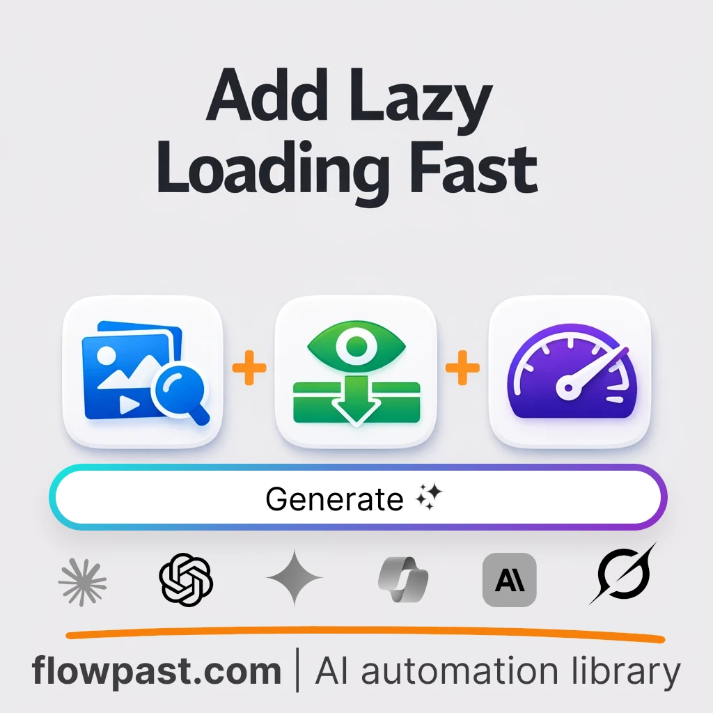 Write Lazy Loading Media Tutorial with this AI Prompt - AI prompt template