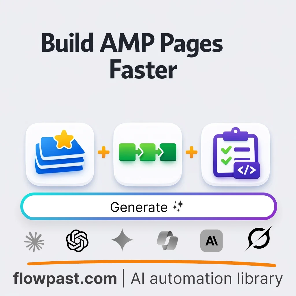Build an AMP Implementation Playbook AI Prompt - AI prompt template