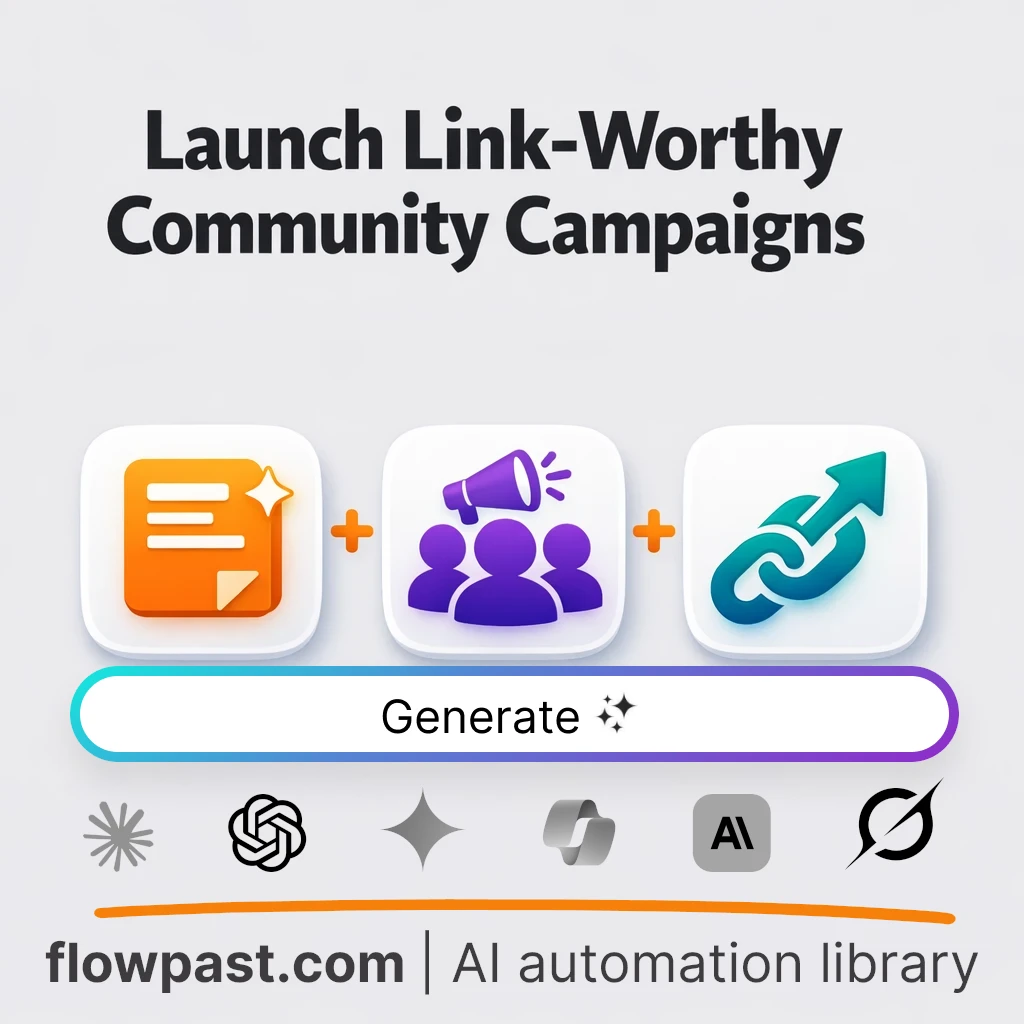 Community Event Campaign Planner AI Prompt - AI prompt template