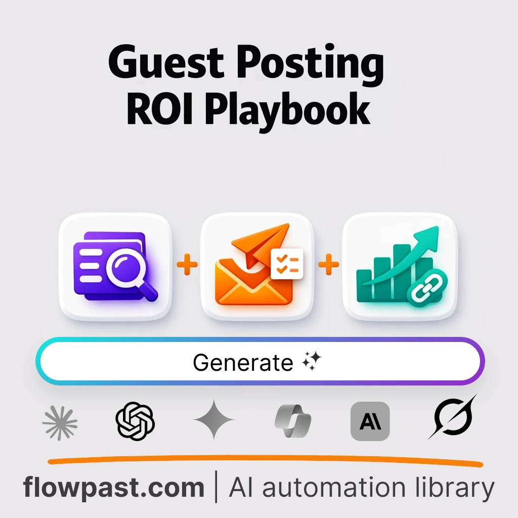 Build a Guest Posting Plan with this AI Prompt - AI prompt template