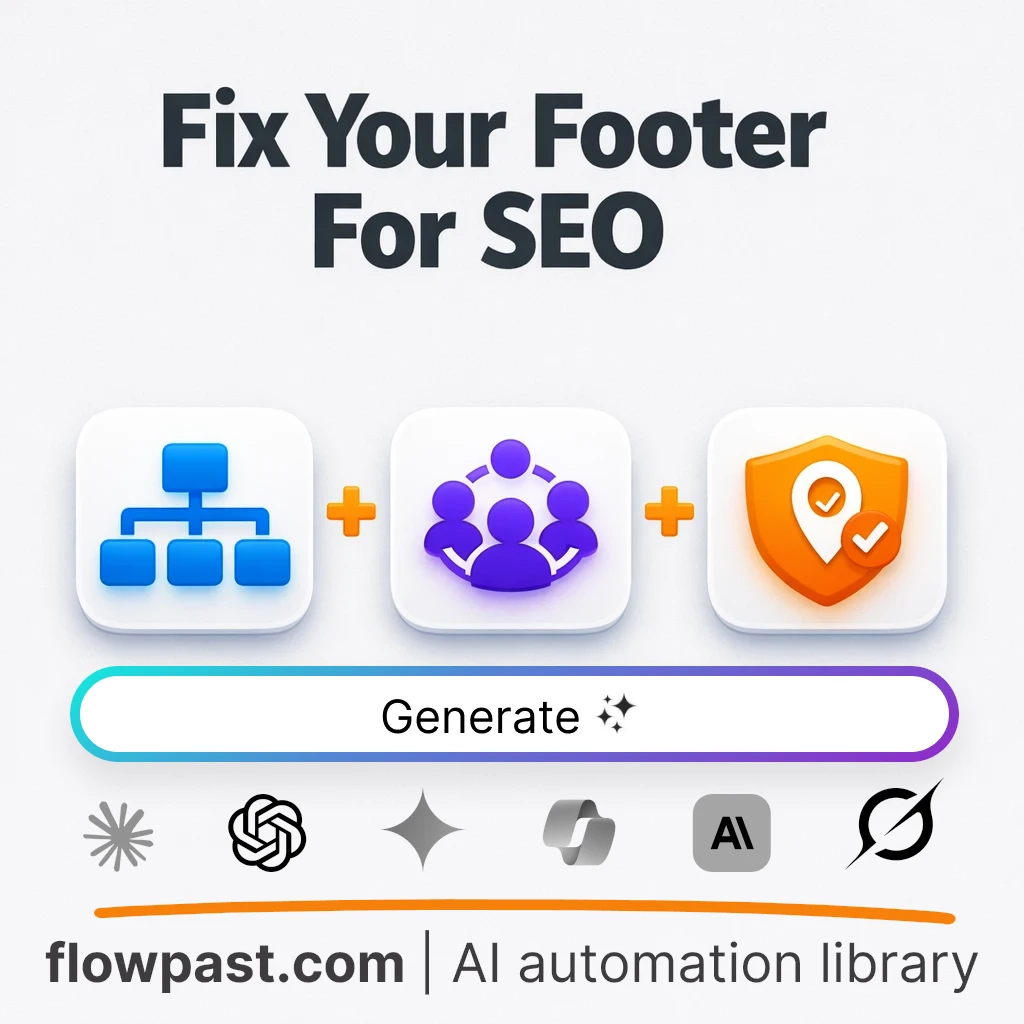 Optimize Your Website Footer for SEO AI Prompt - AI prompt template