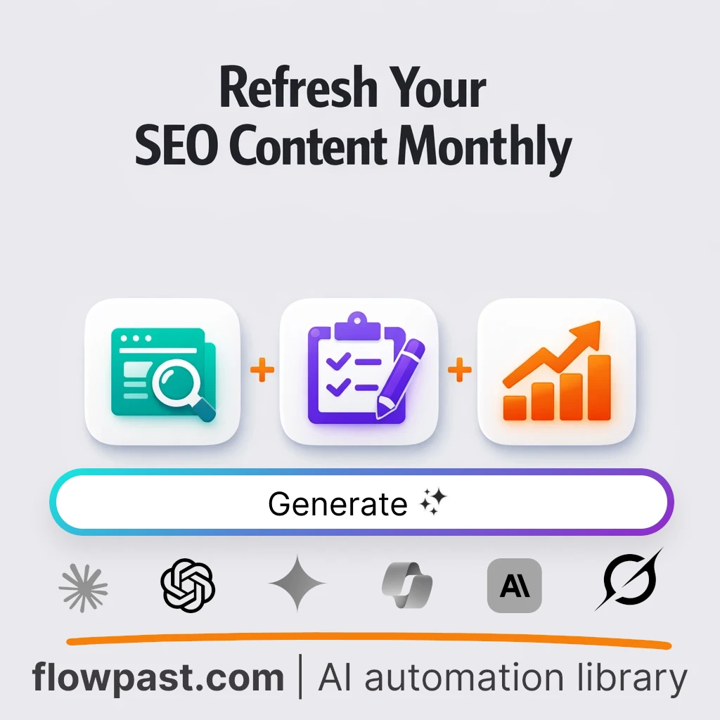 Build a Month-Long Content Refresh Plan AI Prompt - AI prompt template