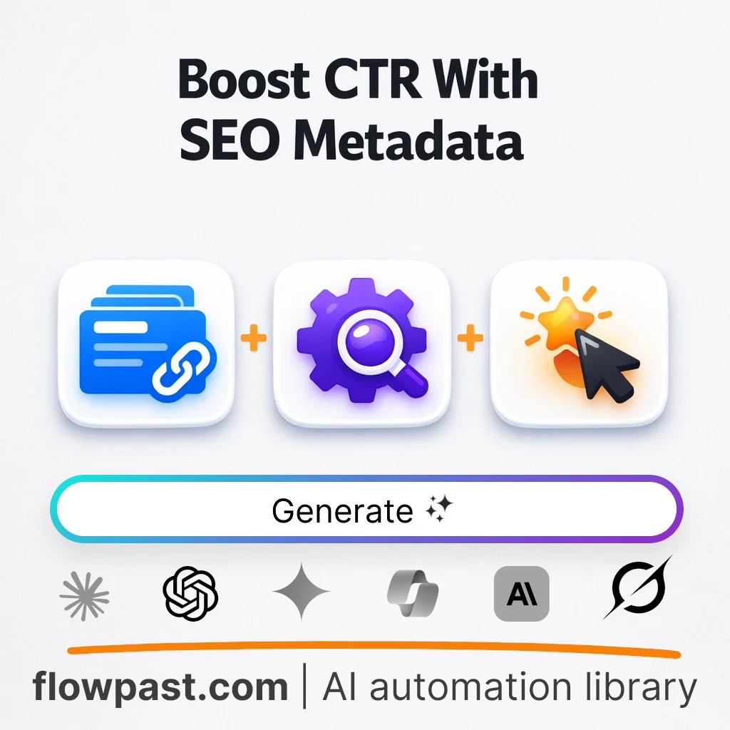 Optimize Title Tags and Meta Descriptions AI Prompt - AI prompt template