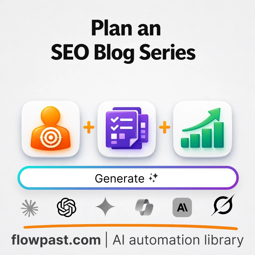 Build a Blog Series Content Plan with this AI Prompt - AI prompt template